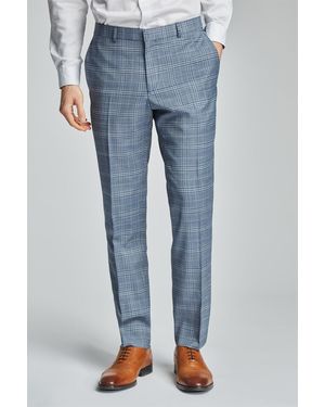 Ted Baker Slim Fit Suit Trousers - Blue