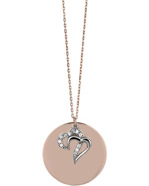 Orphelia 925 Sterling Chain With Pendant - Metallic