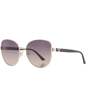 Guess Lunettes De Soleil Femme Gf6172-5932B Ø 59 Mm - Paars