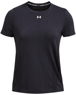 Under Armour Vanish Slim Fit Short Sleeve Top - Black
