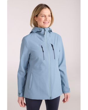 Mountain Warehouse Ladies Breeze Waterproof Jacket - Blue