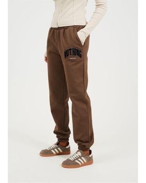 Good For Nothing Boucle Jogger - Brown