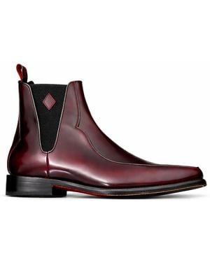 Jeffery West Melly 'Scotts' Piped Apron Chelsea Boot - Brown