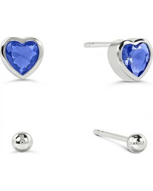 Radley Ryj1617 Ladies Core Earrings Gift Set Sterling - Blue