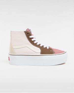Vans Sk8-Hi Tapered Platform Trainers - Natural