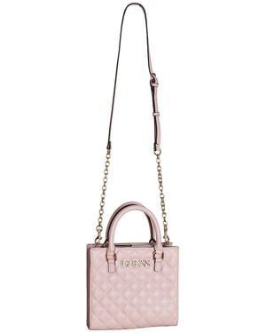 Guess Alazne Hwalaz-P3504 Small Tote Bag For - Pink