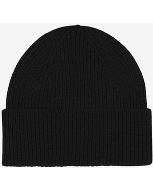 COLORFUL STANDARD Merino Wool Beanie - Black
