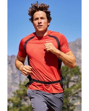 Mountain Warehouse 'Bryers' Isocool Tee Sweat Wicking Breathable T-Shirt - Grey