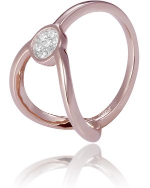 Orphelia 925 Sterling Ring - White