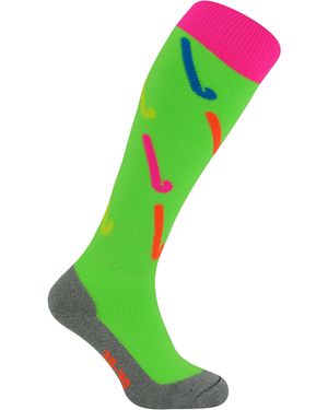 Hingly Hockeysokken Met Coole Hockeystickontwerpen - Groen