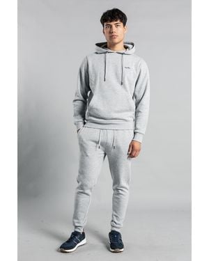 Tokyo Laundry Cotton Drawstring Loungewear Set - Grey