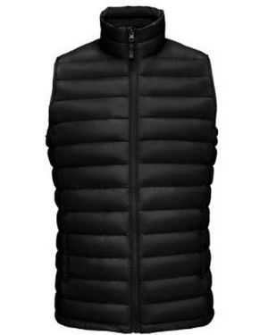 Sol's Wilson Lightweight Padded Bodywarmer - Black