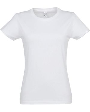 Sol's Ladies Imperial Short-Sleeved T-Shirt - White