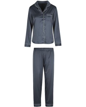 Lingadore Satijn Pyjama Set - Blauw