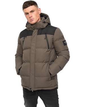 Crosshatch Menray Jacket - Grey