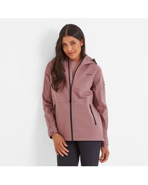 TOG24 Glyder Waterproof Jacket Mauve - Red