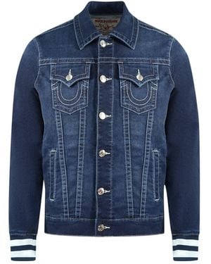True Religion Blauw Spijkerjack