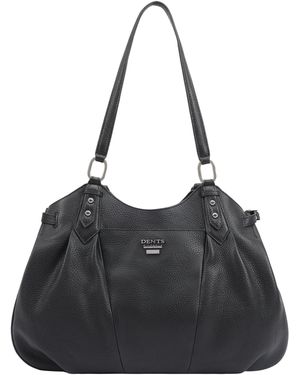 Dents Eloris Leather Shoulder Bag - Black