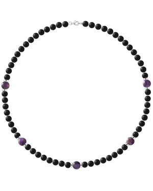 Rodney & Rolf Necklace Sterling 925 Chicago - Black