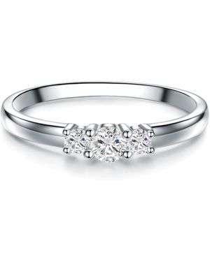Tresor 1934 Trilani Sterling Ring - Metallic