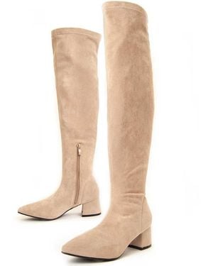 Montevita Heel Boot Botavitta - Natural