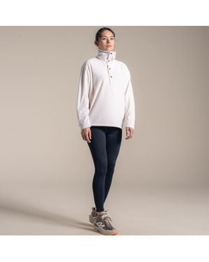 Craghoppers Ladies Nadia Fleece Jacket (Sugared Almond) - White