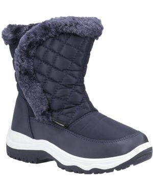 Cotswold Butterrow Sneeuwlaarzen (Marine) - Blauw