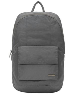 Smith & Canova Zip Around Nylon Backpack - Grey