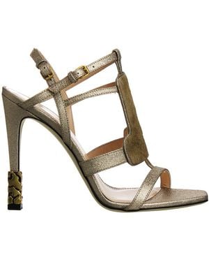 Calvin Klein Olga Sandals - Metallic