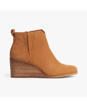 TOMS Clare Boots Tan - Brown