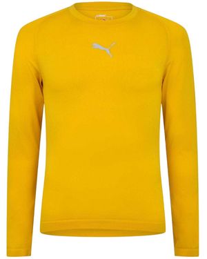 PUMA Performance Plain Vent Athletic Shirt - Geel