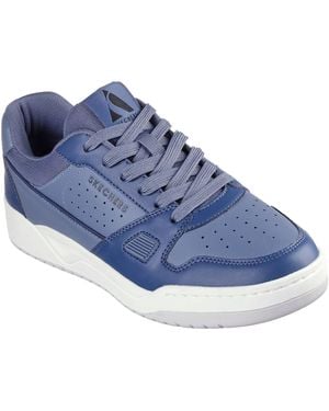 Skechers Tiebreak Low Low Top Trainers - Blue
