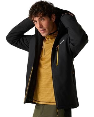 Regatta Highton Two Tone Waterproof Stretch Insulated Jacket /Sunset) - Black