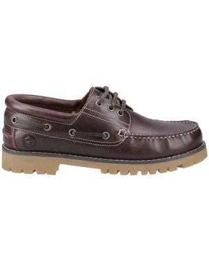 Cotswold Inglecote Leather Shoes - Brown