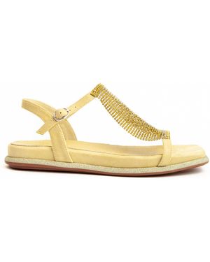 Montevita Sandal Sandsum2 Grön - Metallic