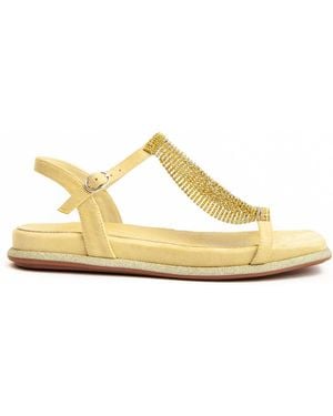 Montevita Sandal Sandsum2 Grön - Metallic