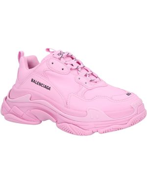 Balenciaga Triple S Trainers Leather - Pink