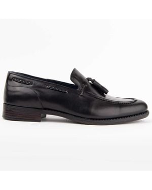 Purapiel Moccasin Moretto3 Leather - Black