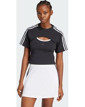adidas Originals Cutout Cali Tee - Black
