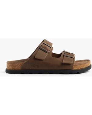 Rieker 21190-26 Sandals Leather - Brown