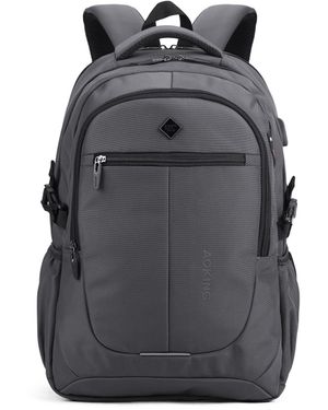 Aoking Rugzak Uniseks Dark Grey - Grijs