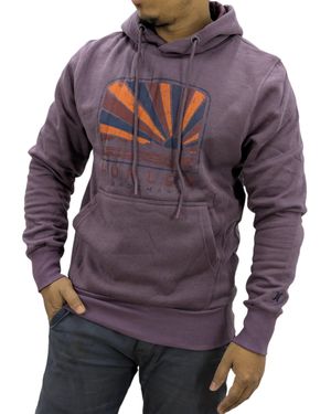 Hurley Fleece Hoodie Casual Pullover Hooded - Purple