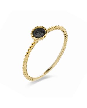Luxenter Naadim 925 Sterling Zilveren Ring - Metallic