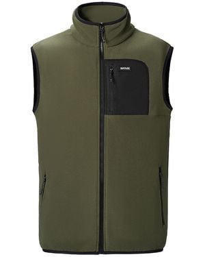 Regatta Professional Frankie Fleece Gilet (Donkere/Zwart) - Groen