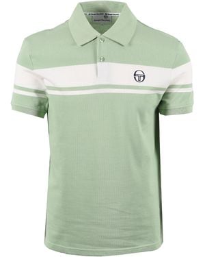 Sergio Tacchini Young Line Polo Quiet/Gardenia Cotton - Green