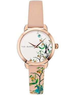 Ted Baker Bkpfls401 Ladies Fleure Watch - Metallic