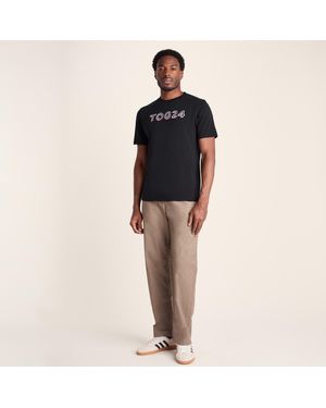 TOG24 Foran 100% Cotton Supersoft T-Shirt - Black