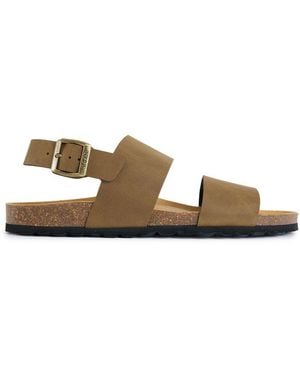 V.Gan Vegan Papaya Comfort Footbed Sandals - Brown