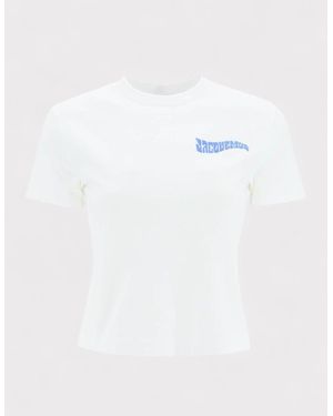 Jacquemus Le T-Shirt Camargue - White