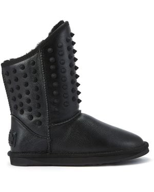 Australia Luxe Pistol Ankle Boots - Black